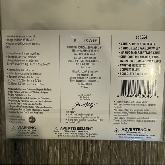 Sizzix Thinlits Die Set of 3 - Picture 4 of 6